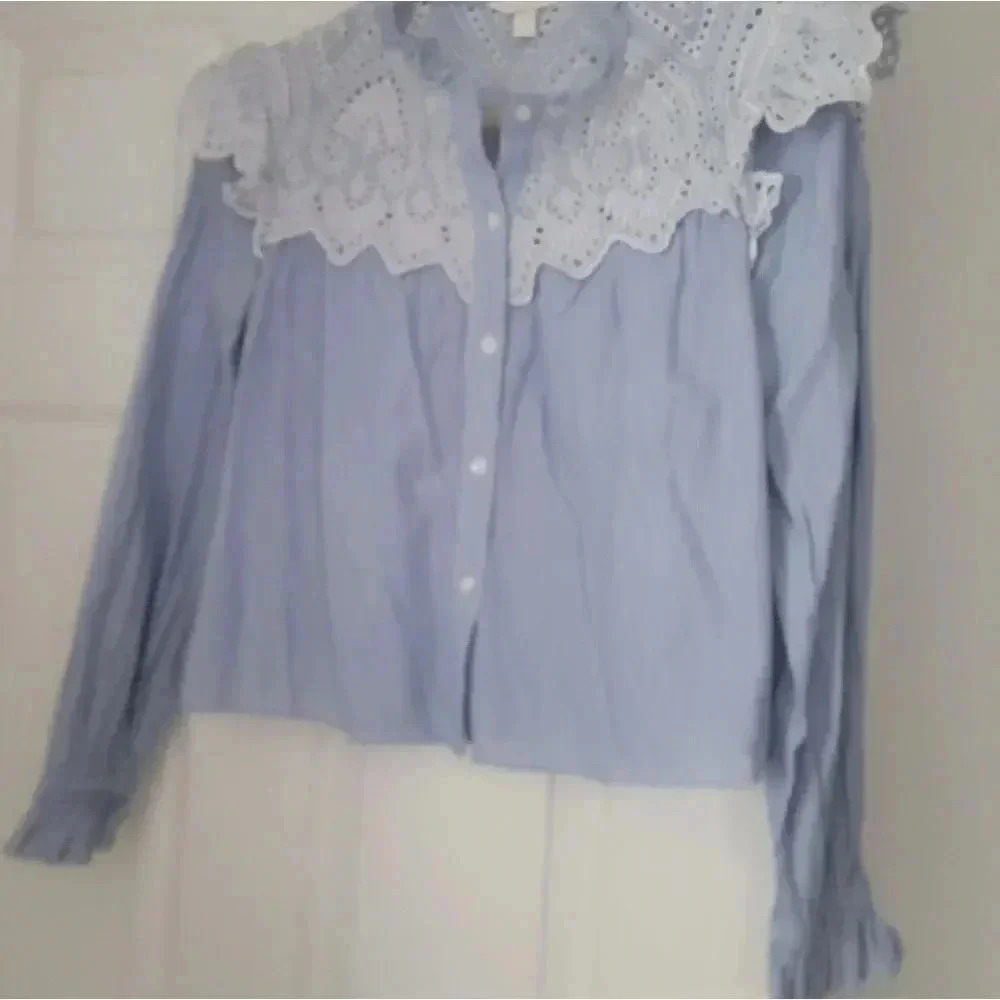 H&M striped button down shirt - Picture 5 of 13